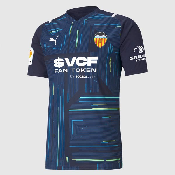 Authentic Camiseta Valencia Portero 2021-2022 Azul